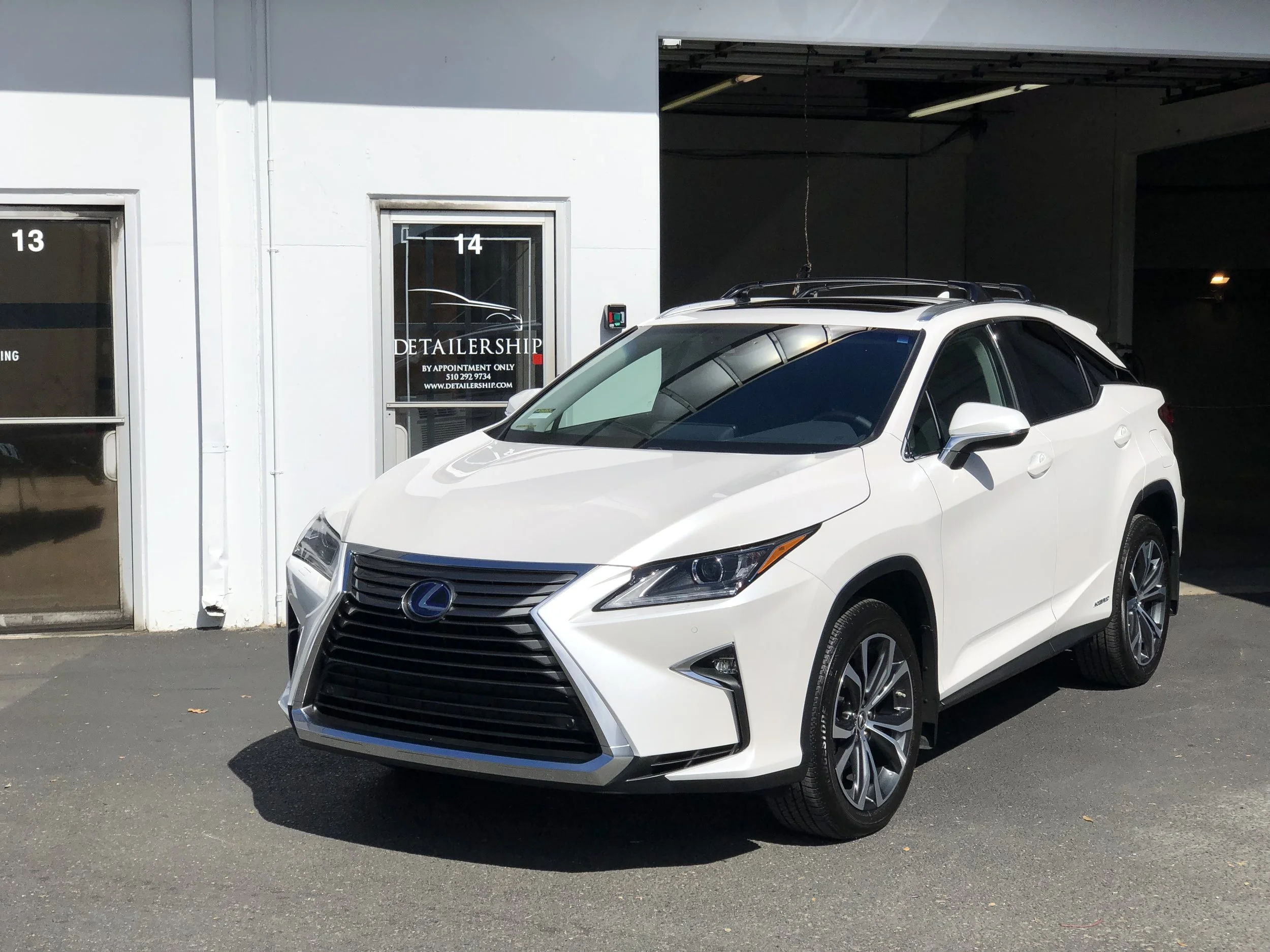 2019 Lexus RX450 (Eminent White Pearl) — DETAILERSHIP™